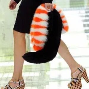 Prada woven gold and silver cork heel platform sandals 10.5